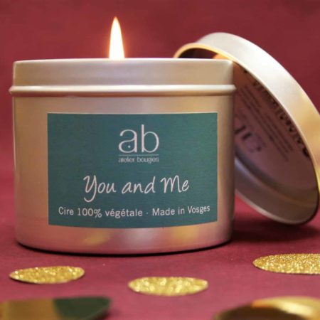 Bougie artisanale parfumée You and me