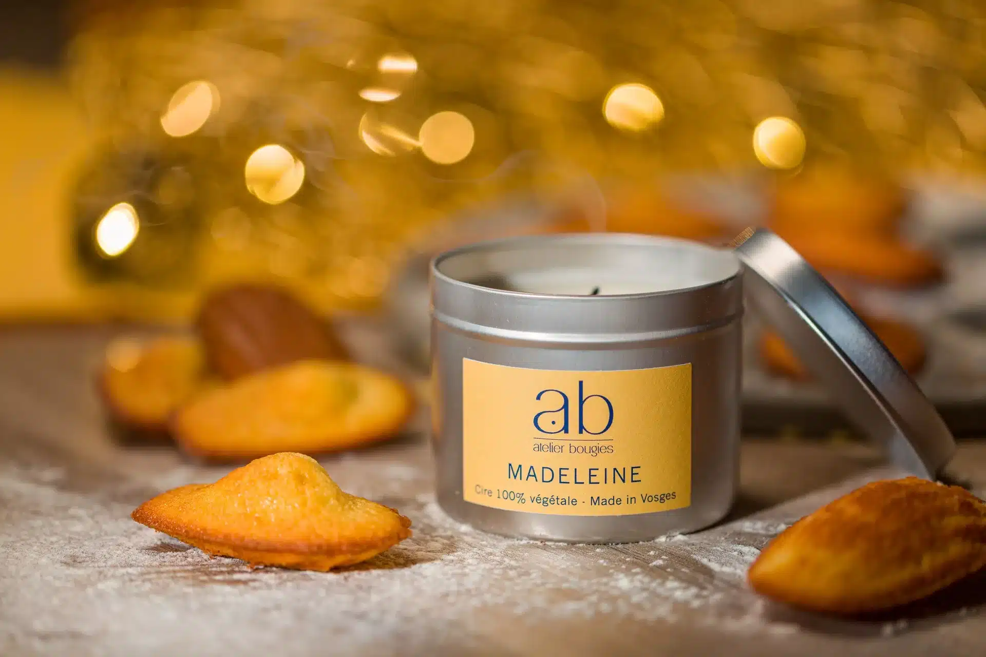 Bougie artisanale parfumée Madeleine – Image 2